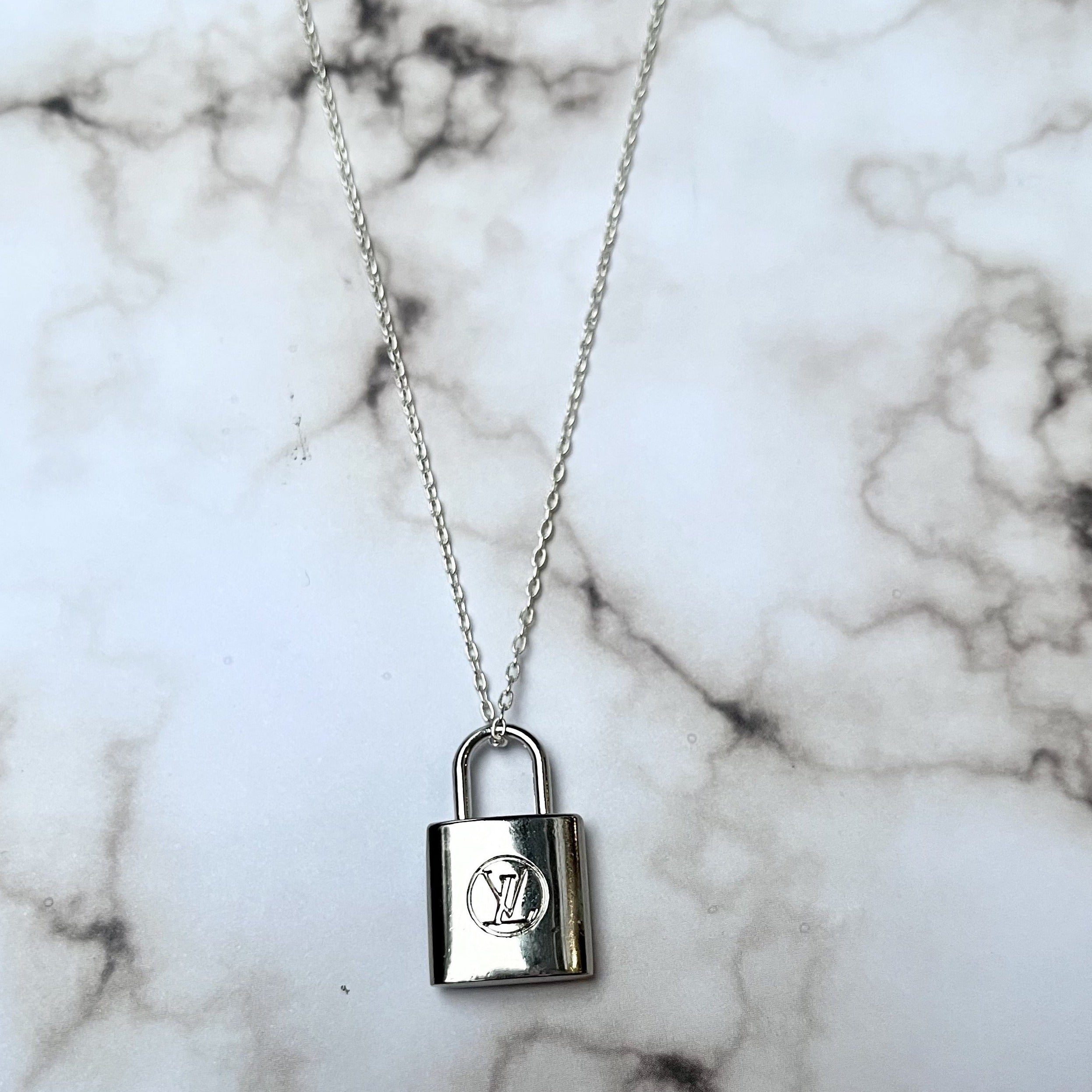 Louis Vuitton lock necklace