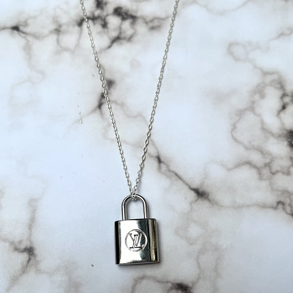 Louis Vuitton small lock necklace – Revised